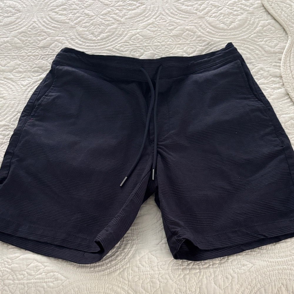 Ben Sherman Dark Navy draw string shorts